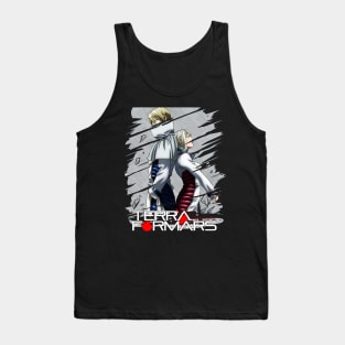 Battle for Earth Terra Inspired Tee Depicting Characters' Sacrifices for a New Home Tank Top